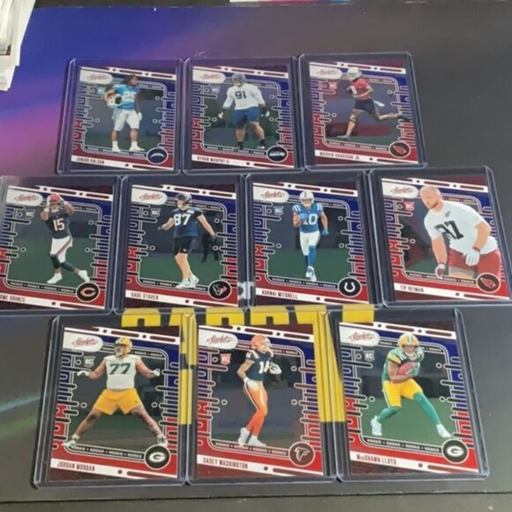 Red White And Blue RC Lot (10 Cards)